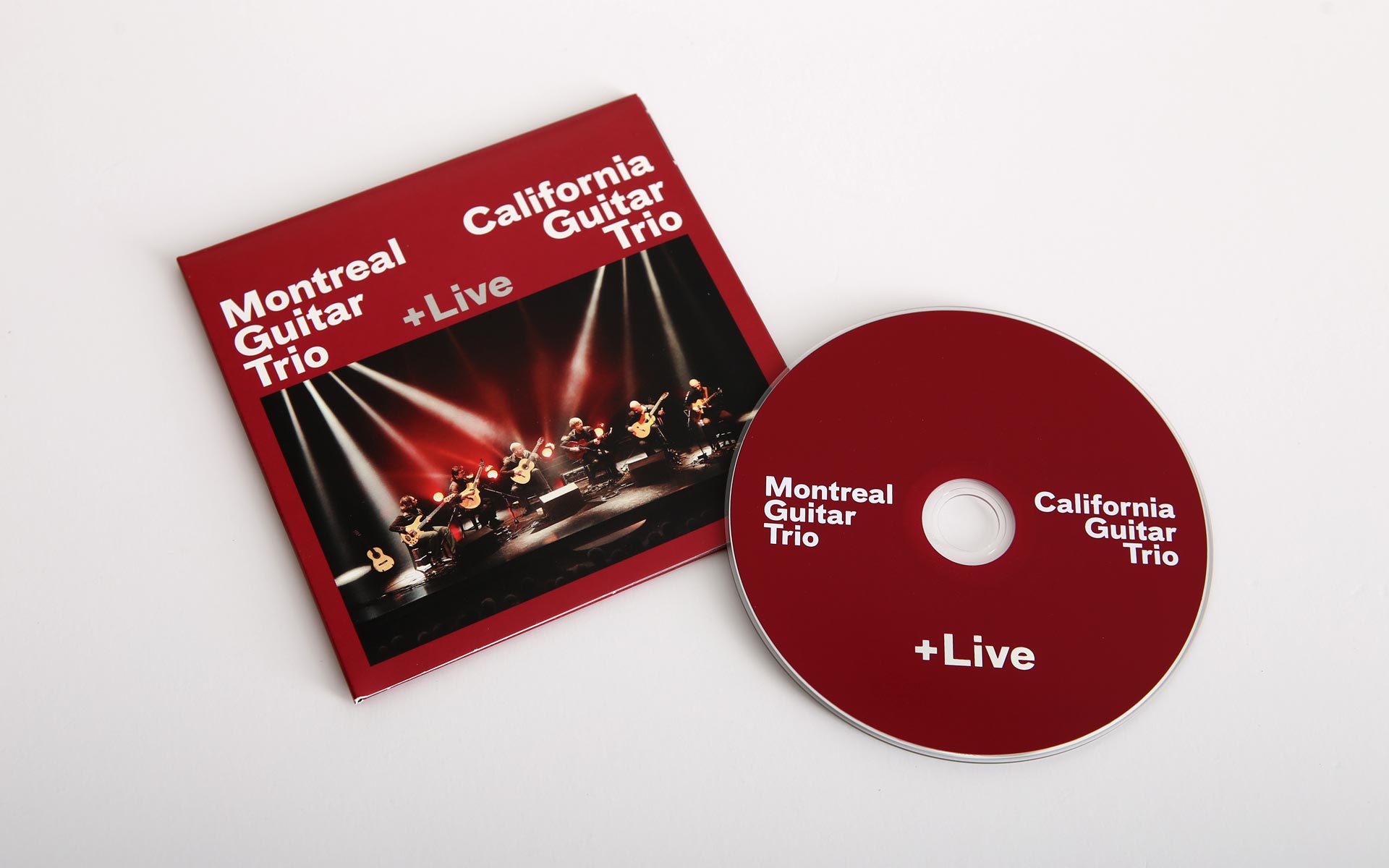 California Guitar Trio + Montreal Guitar Trio CD design