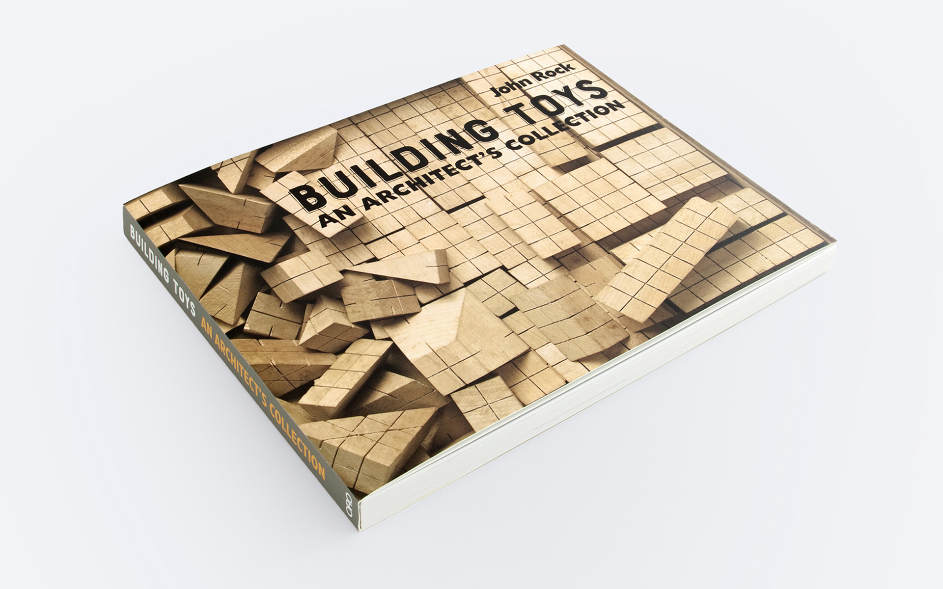 Building Toys: An Architect’s Collection. Book cover, design by Pablo Mandel.