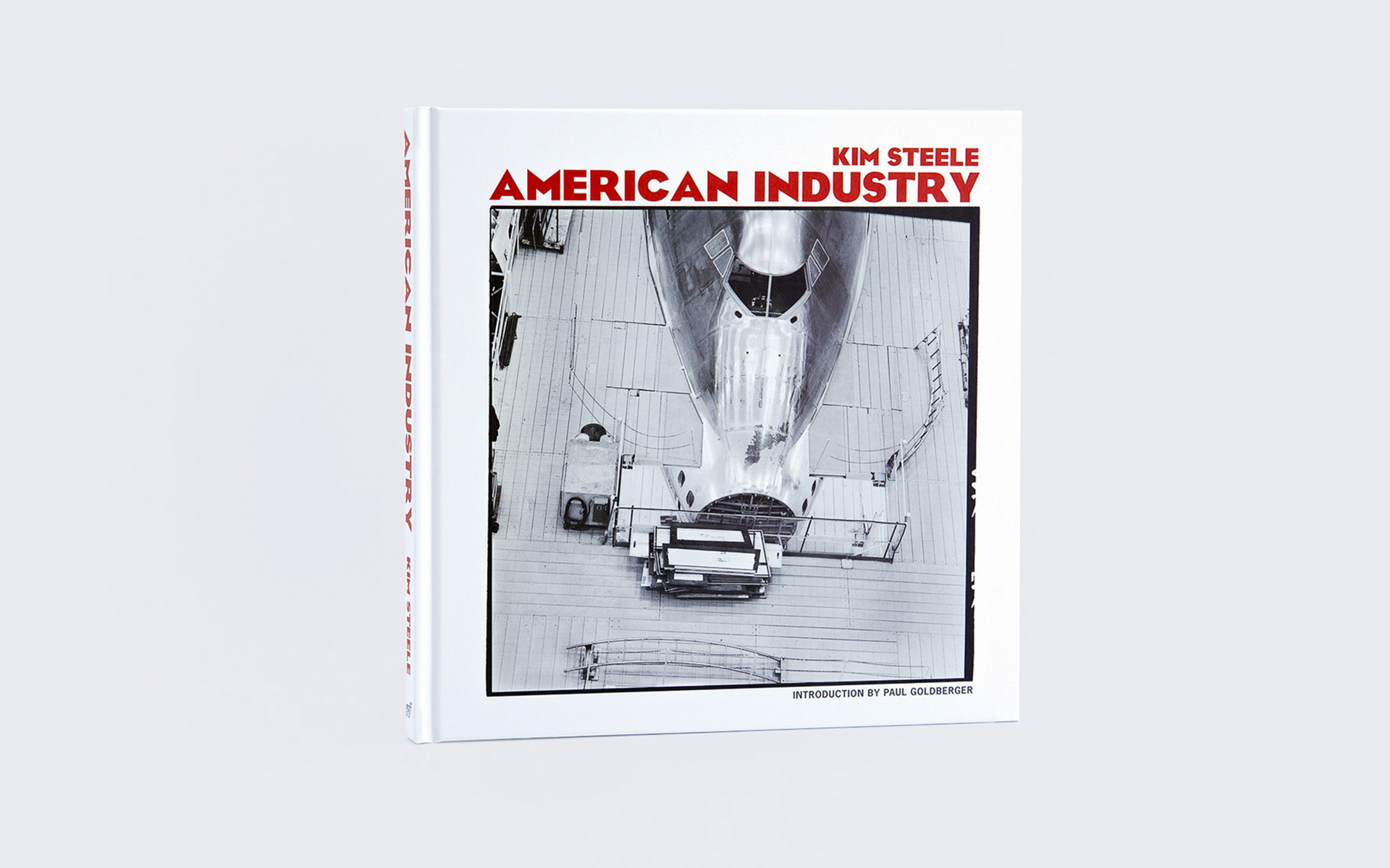American Industry. Book cover, design by Pablo Mandel.