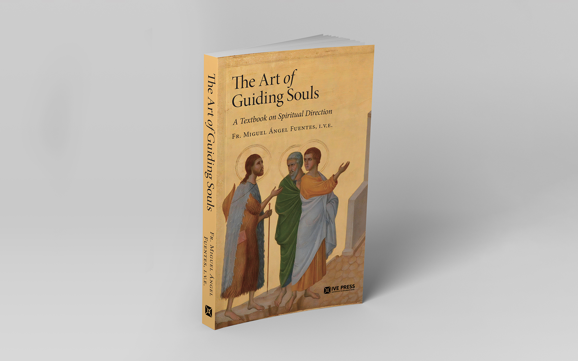 The Art of Guiding Souls. Book cover. Design by Pablo Mandel.