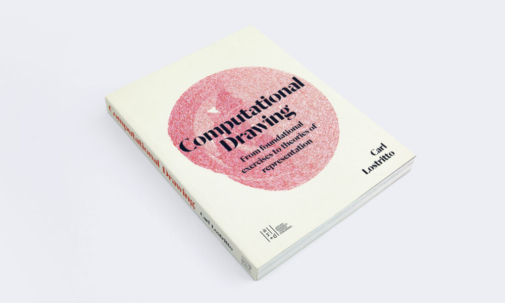 Computational Drawing. Book cover, design by Pablo Mandel.