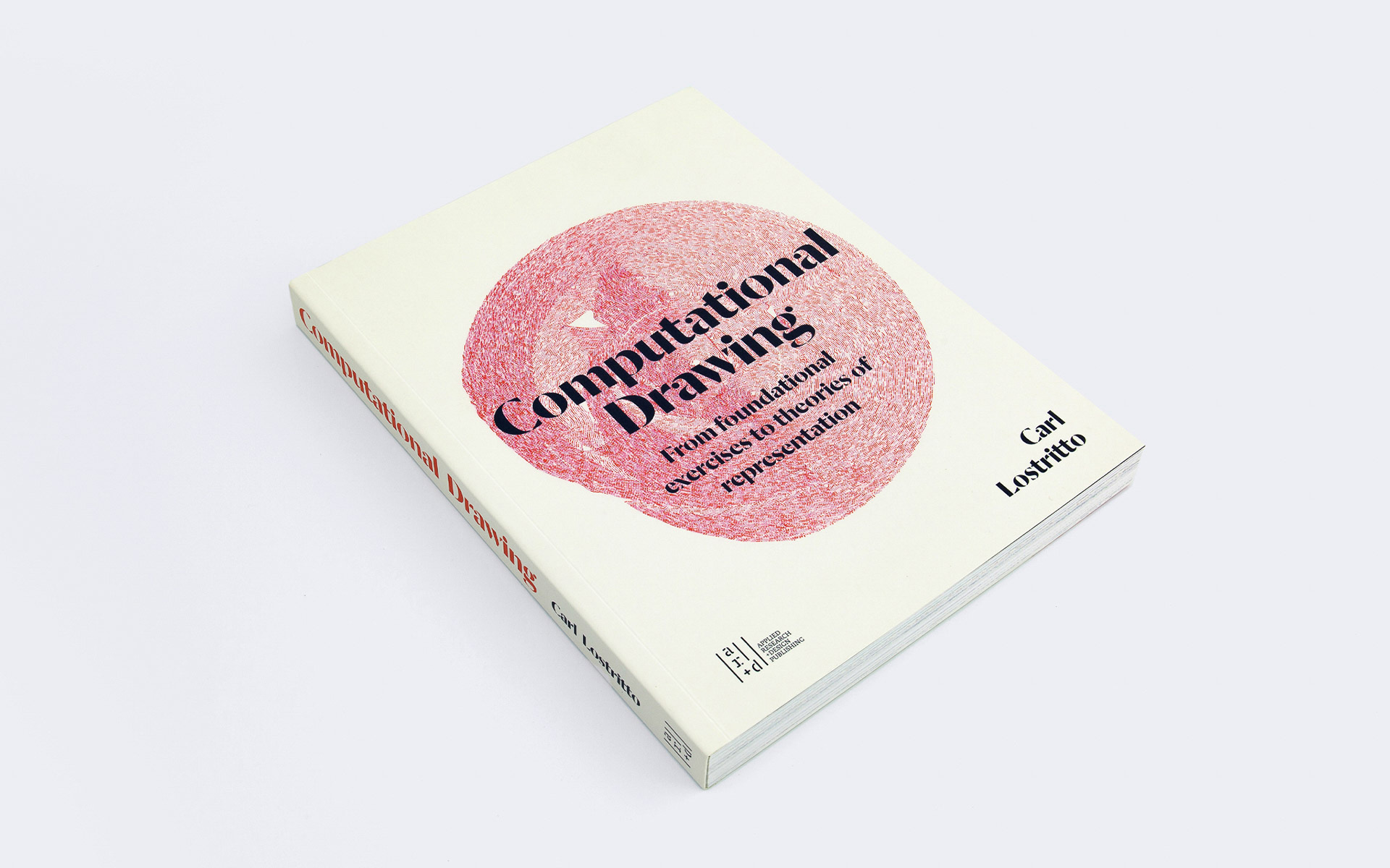 Computational Drawing. Book cover, design by Pablo Mandel.
