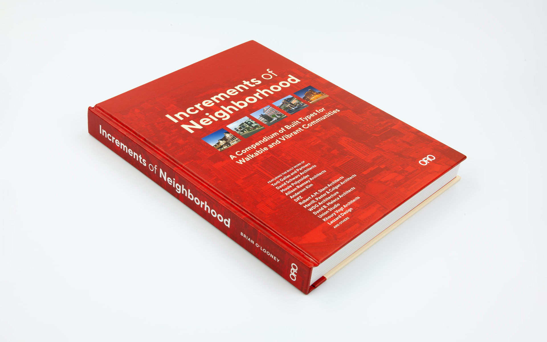 Increments of Neighborhood. Book cover, design by Pablo Mandel.