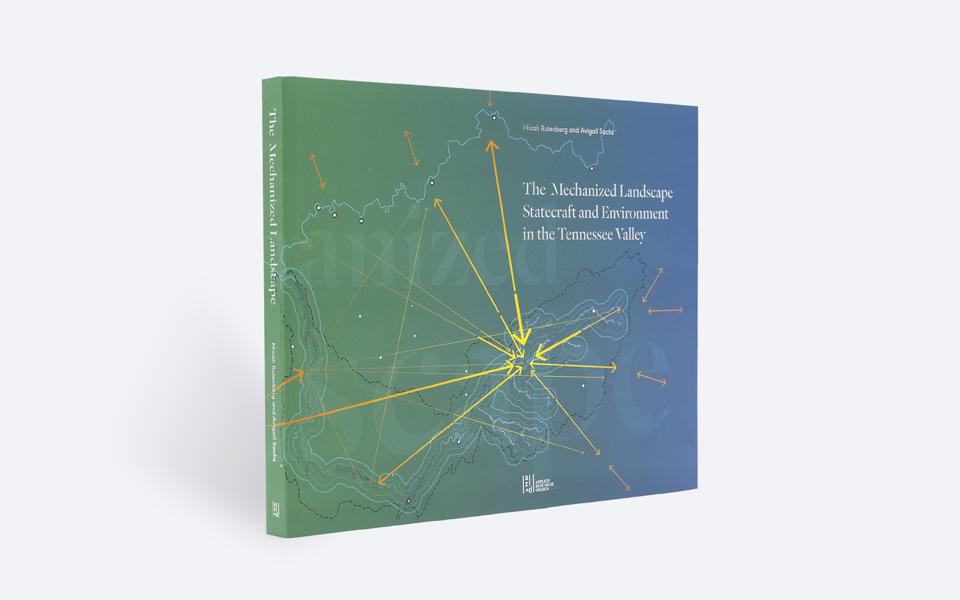 The Mechanized Landscape cover. Book design by Pablo Mandel.