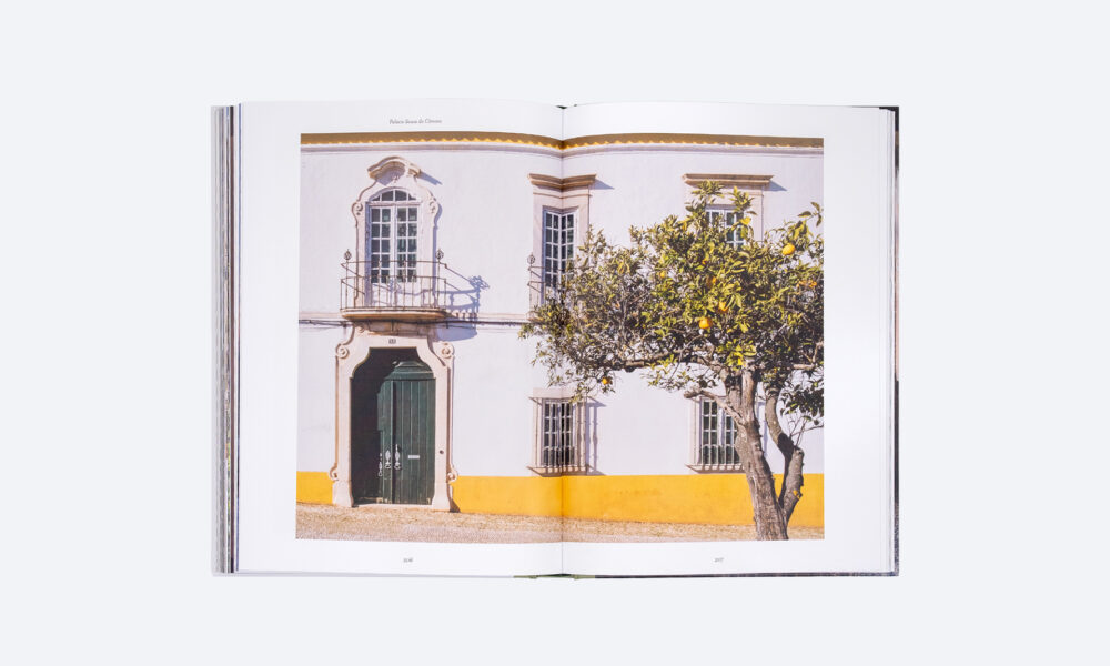 Portuguese Houses spread. Book design by Pablo Mandel