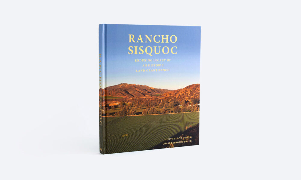 Rancho Sisquoc. Book cover, design by Pablo Mandel.