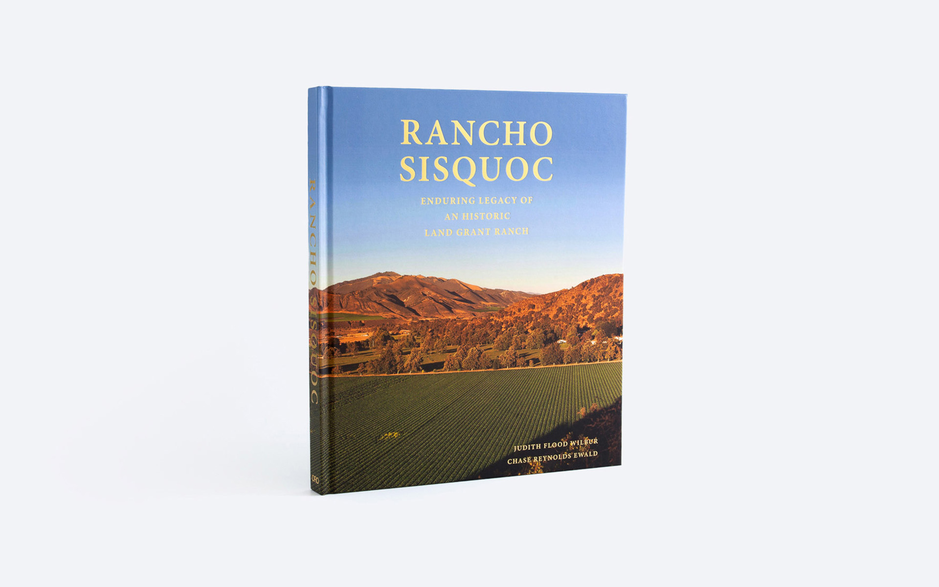 Rancho Sisquoc. Book cover, design by Pablo Mandel.