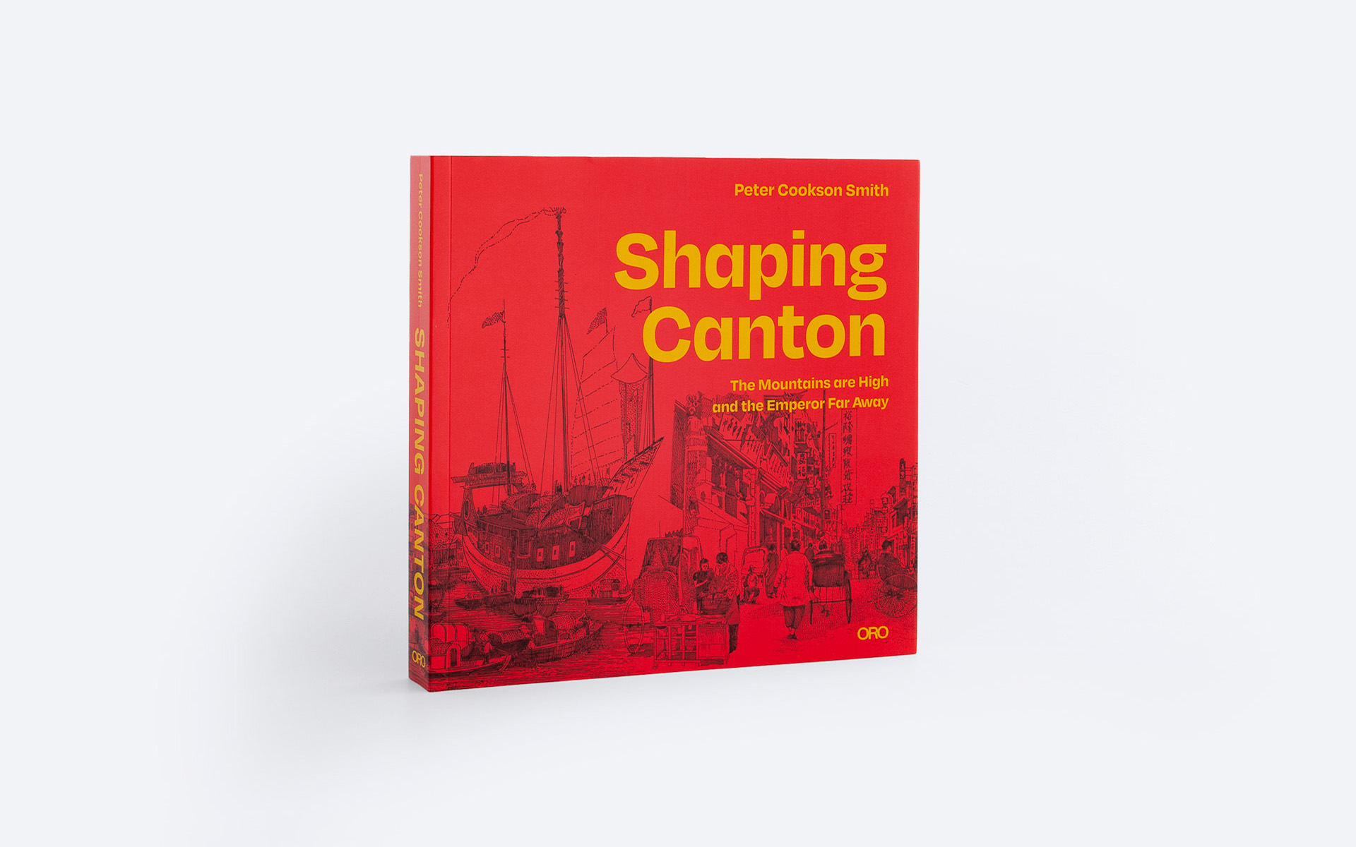 Shaping Canton. Book cover. Design by Pablo Mandel.