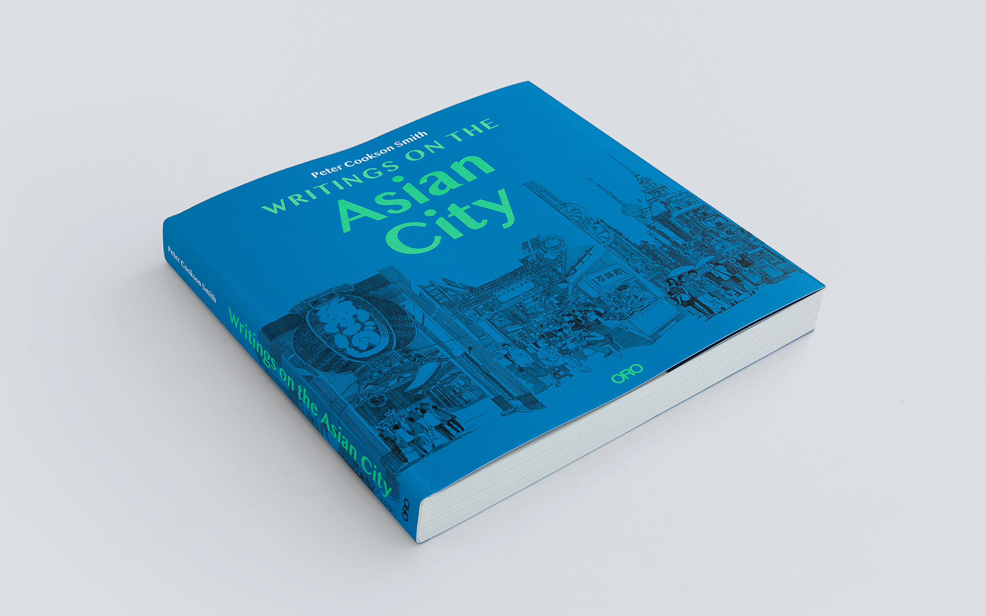 Writings on the Asian City book cover. Design by Pablo Mandel.